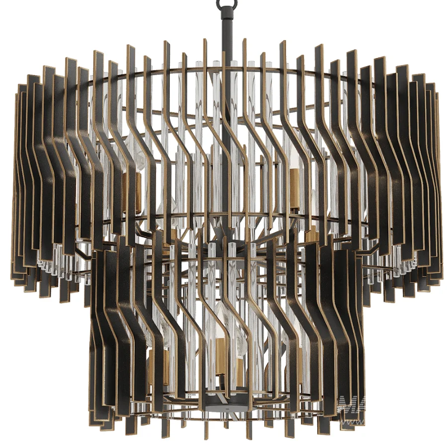 Varaluz Modern Ceiling Chandelier - Image 4
