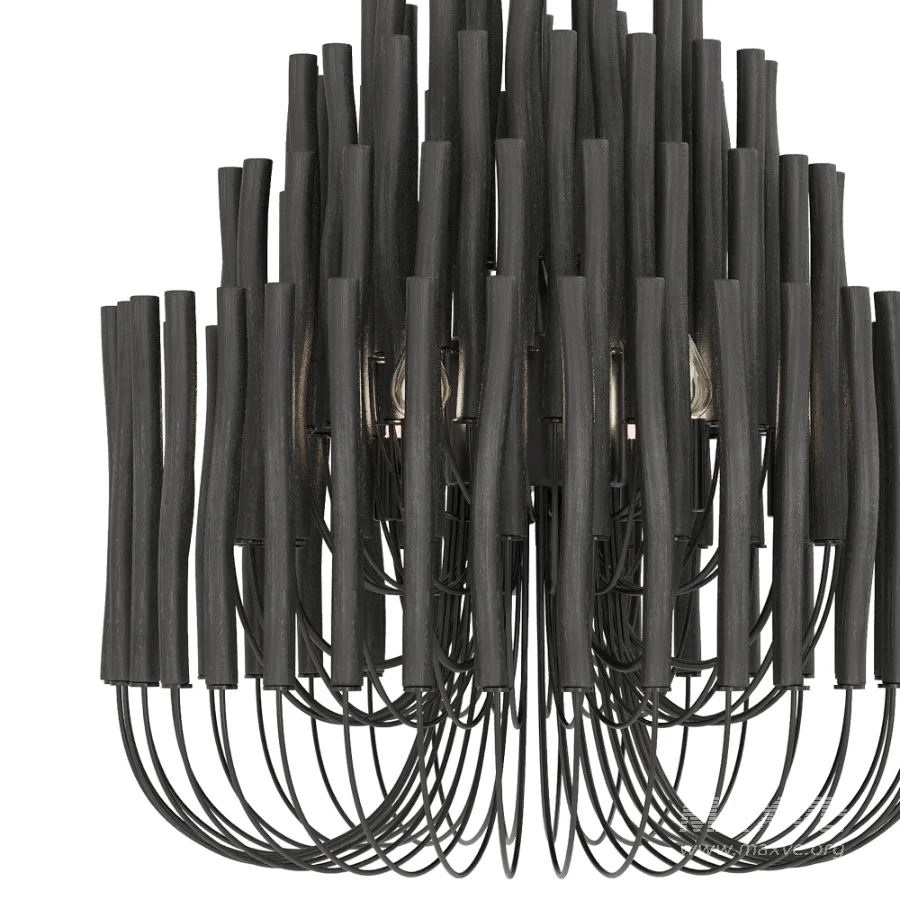Arteriors Tilda Black Chandelier - Image 5