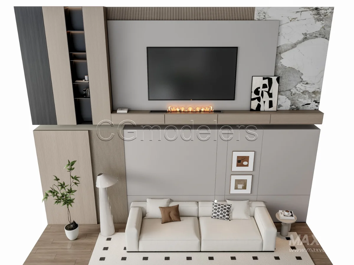 MODERN LUXURY LIVING ROOM SET 17 - Image 9