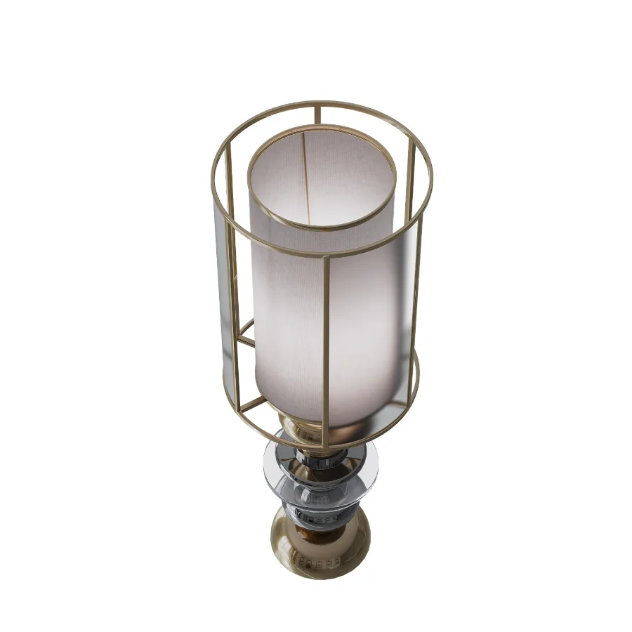 Sigma L2 CL2088 Gold Majolica Table Lamp - Image 3
