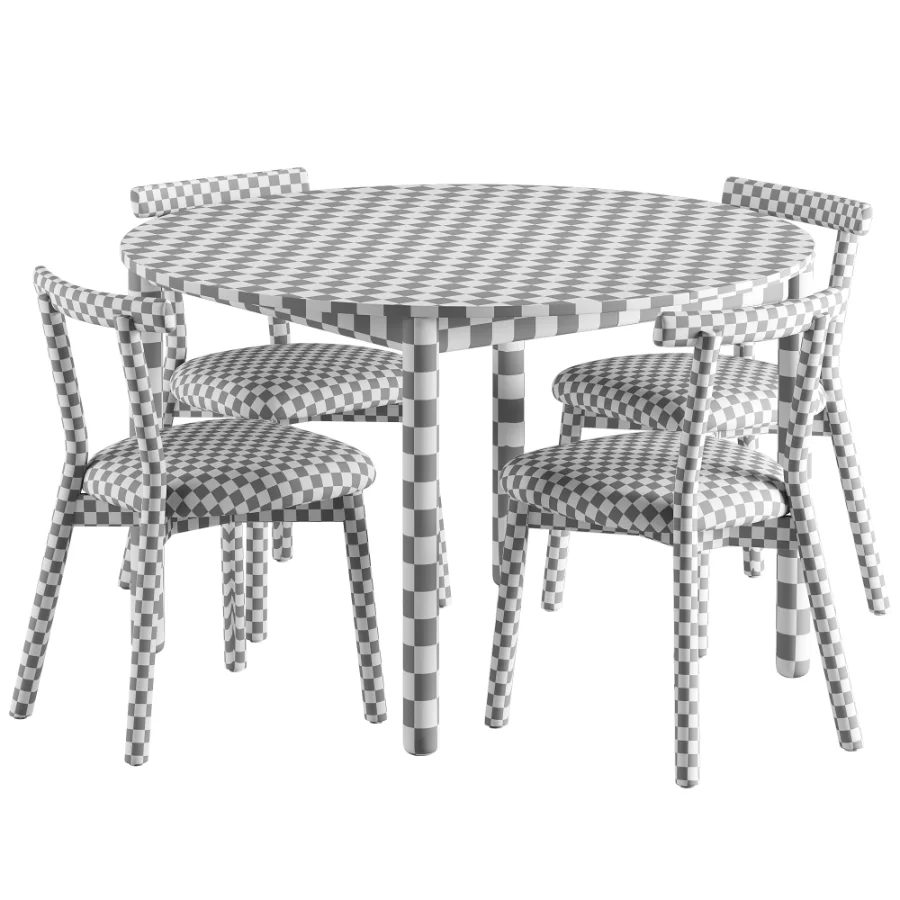 Ulka Chair Heidi Round Table - Image 5