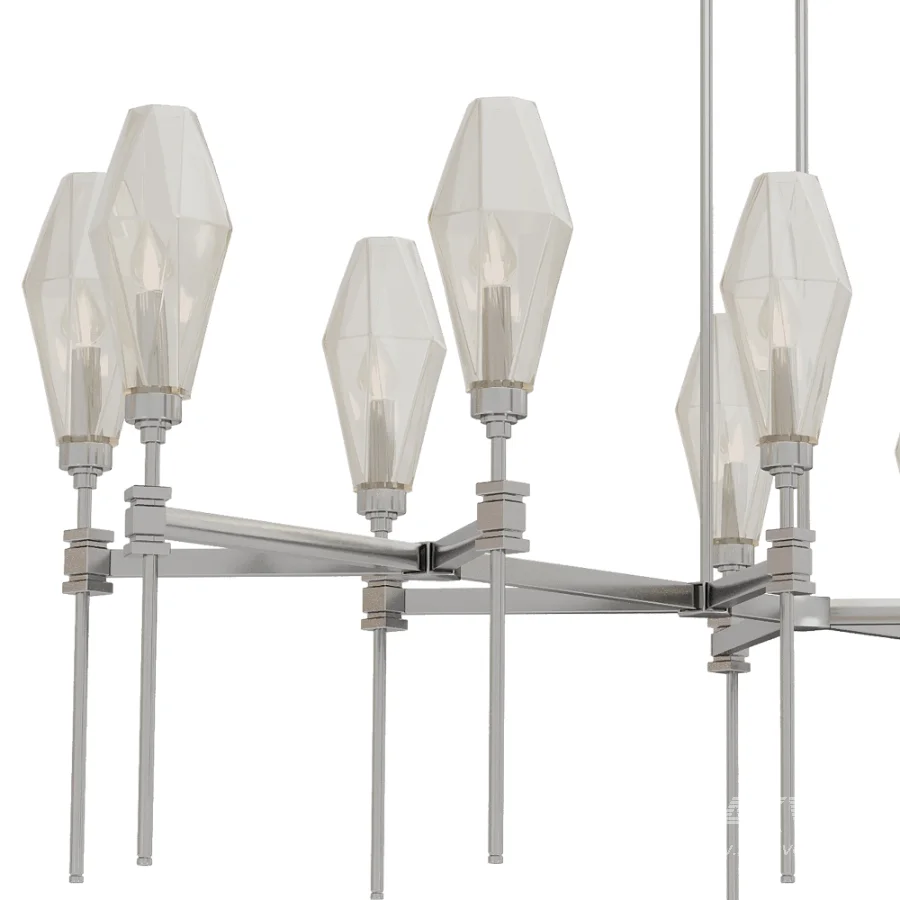 Alto Linear Belvedere Chandelier - Image 6