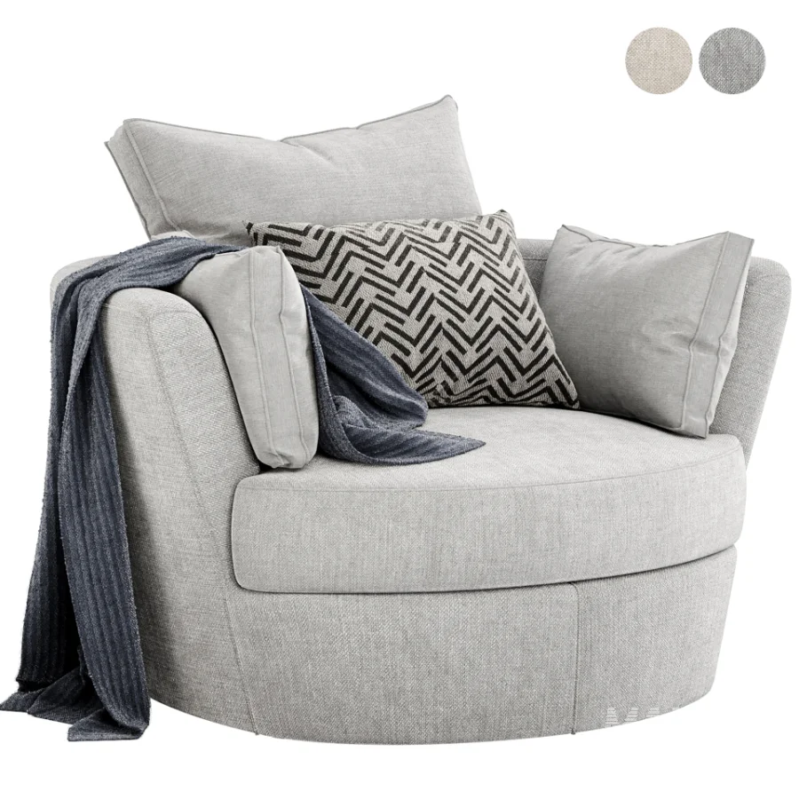 Molly swivel armchair - Image 3