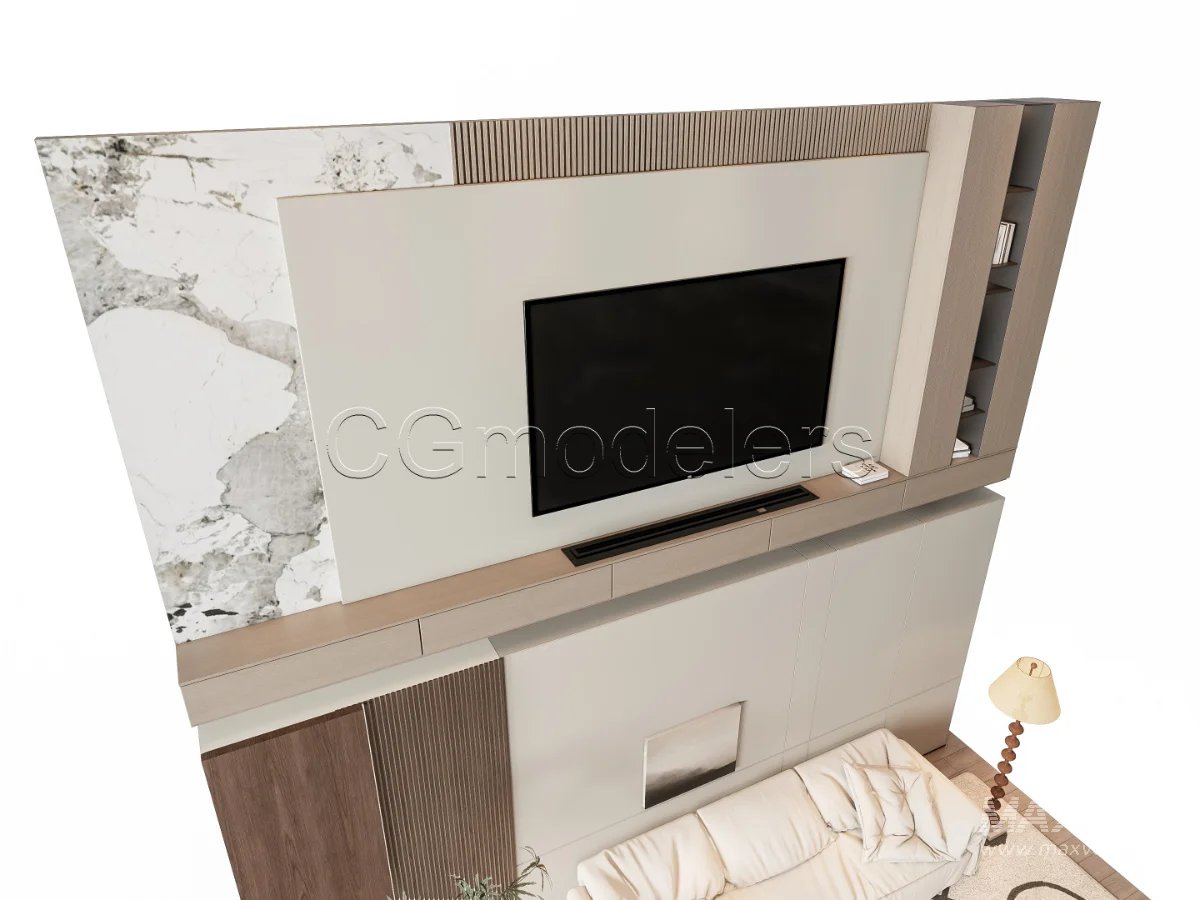 MODERN LUXURY LIVING ROOM SET 7 - Image 12