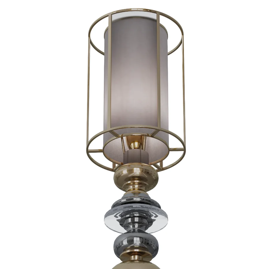 Sigma L2 CL2088 Gold Majolica Table Lamp - Image 2