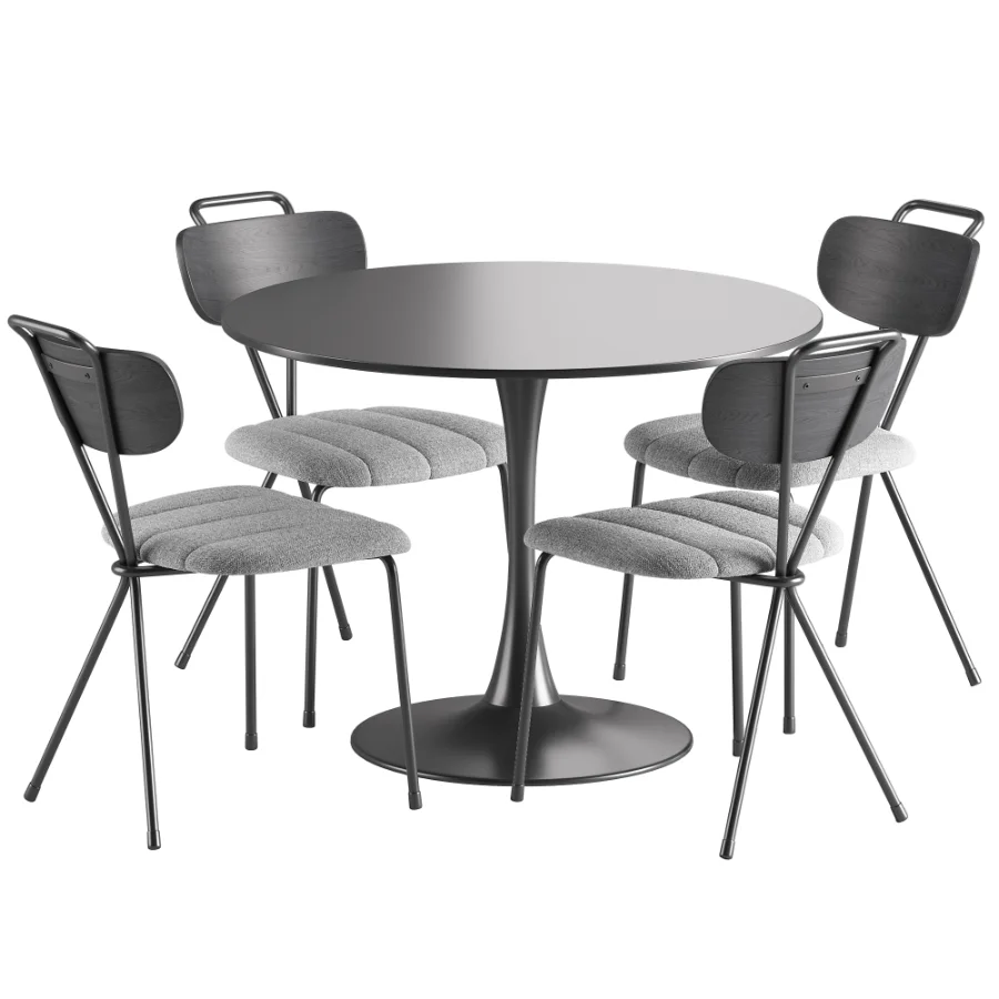 Berry Chair Tulip Table - Image 6