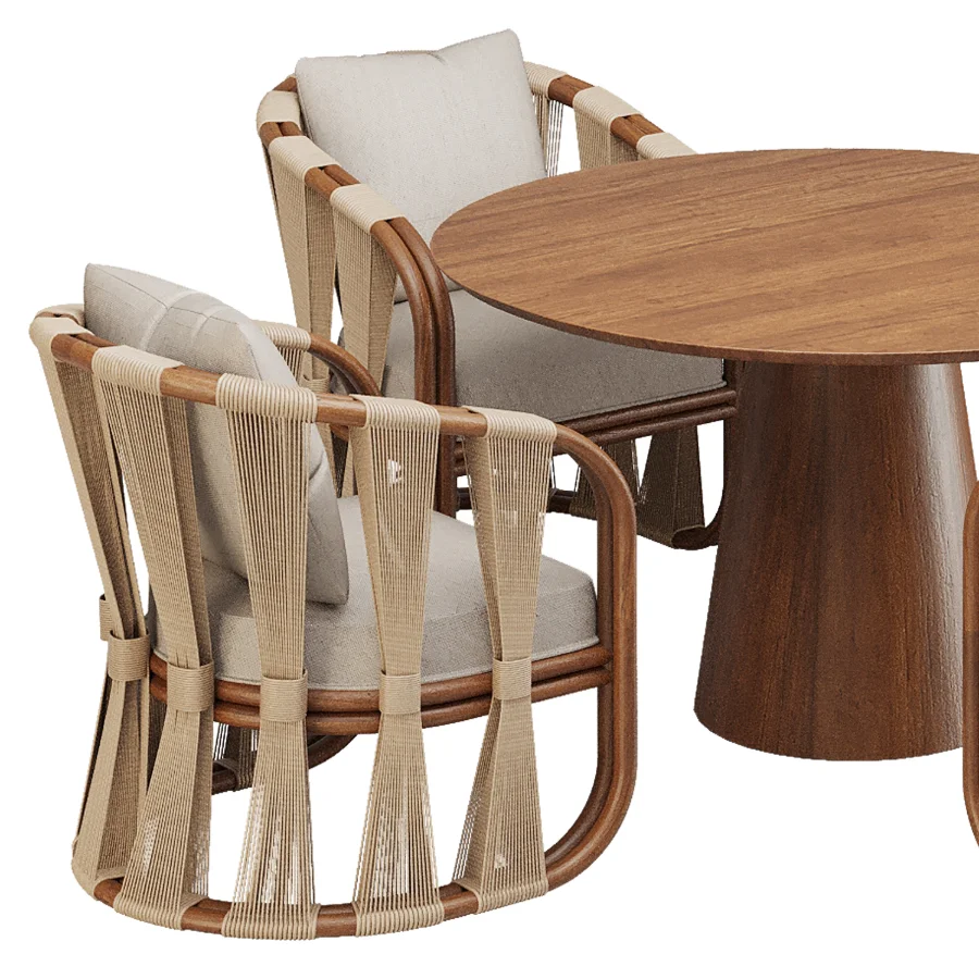 Dinning chair and table378 - Image 5