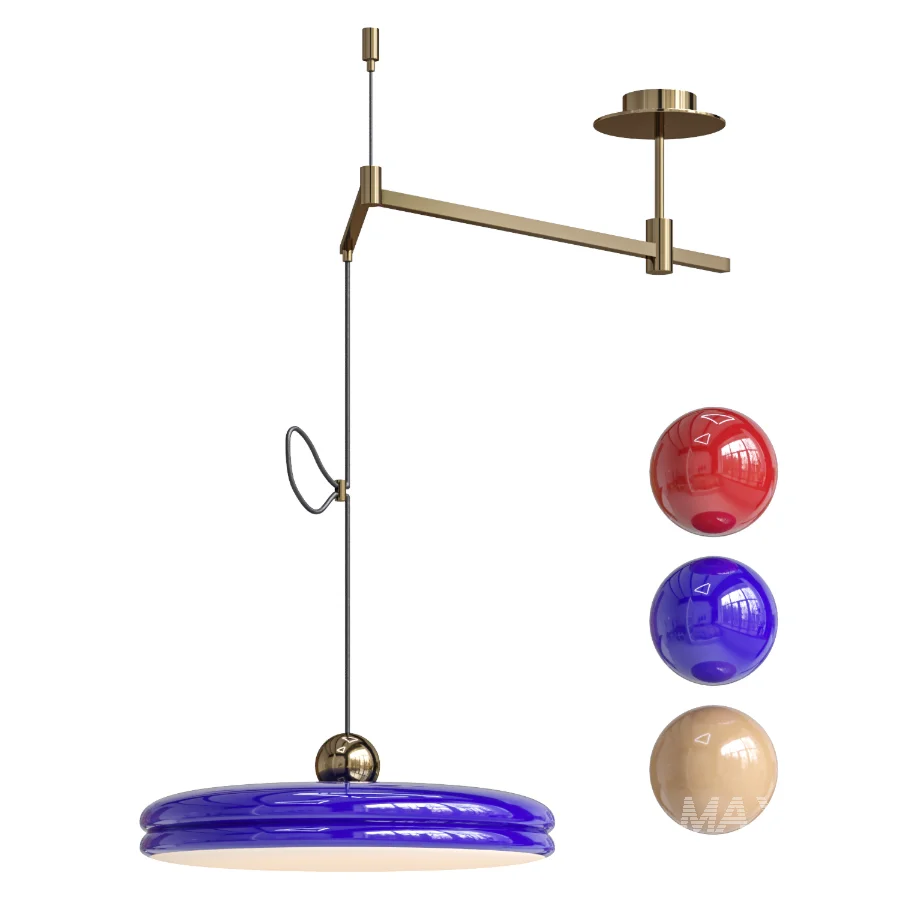 Adjustable Arm Flat Pendant Lamp - Image 3