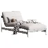 Outdoor Sandy Armchair and Chaise Longue - Thumbnail 4