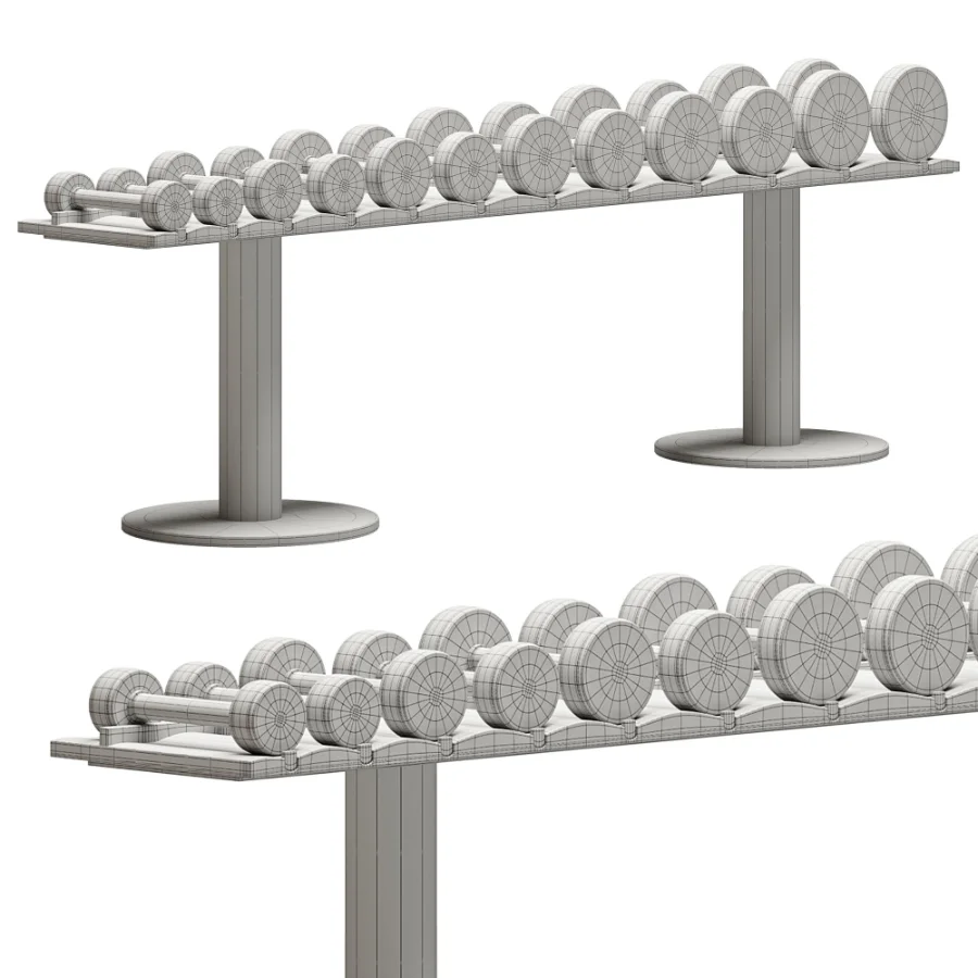 Horizontal dumbbell rack - Image 3
