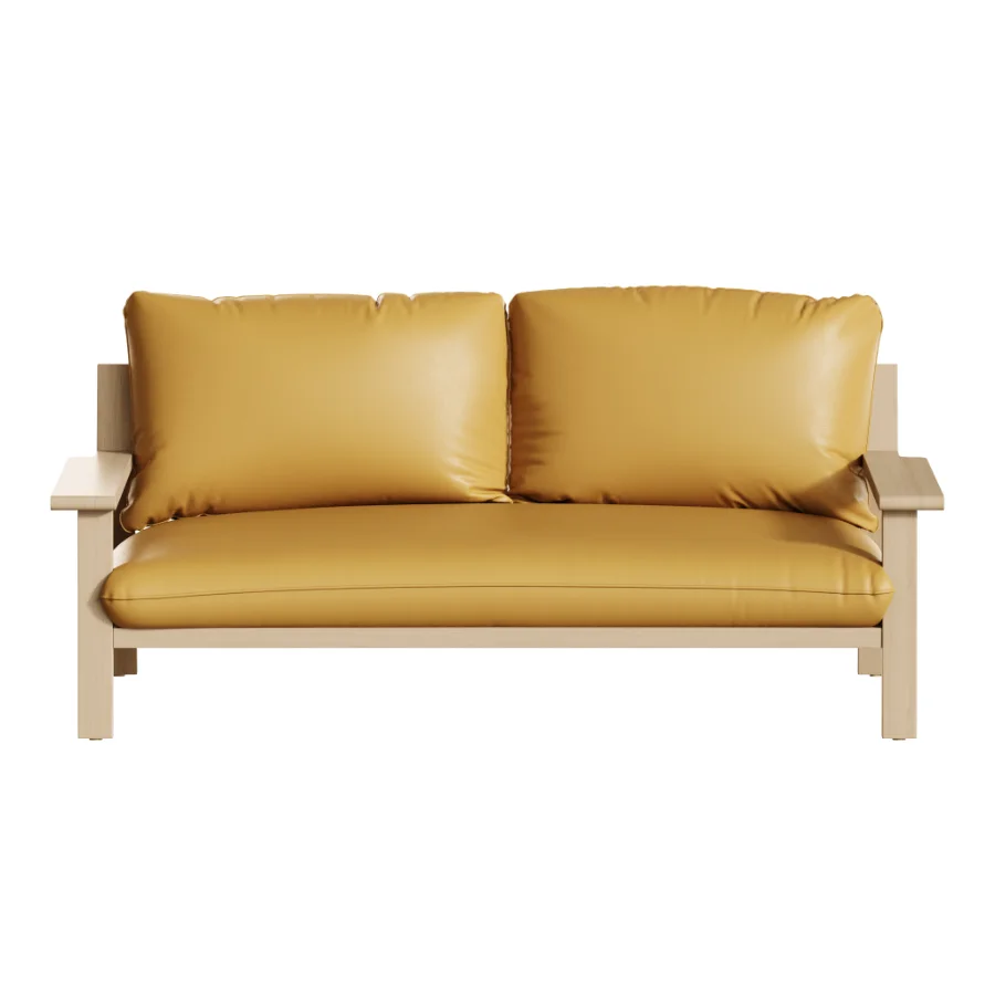 Amir 2-Seater Outdoor Day Bed in Acacia - Image 6