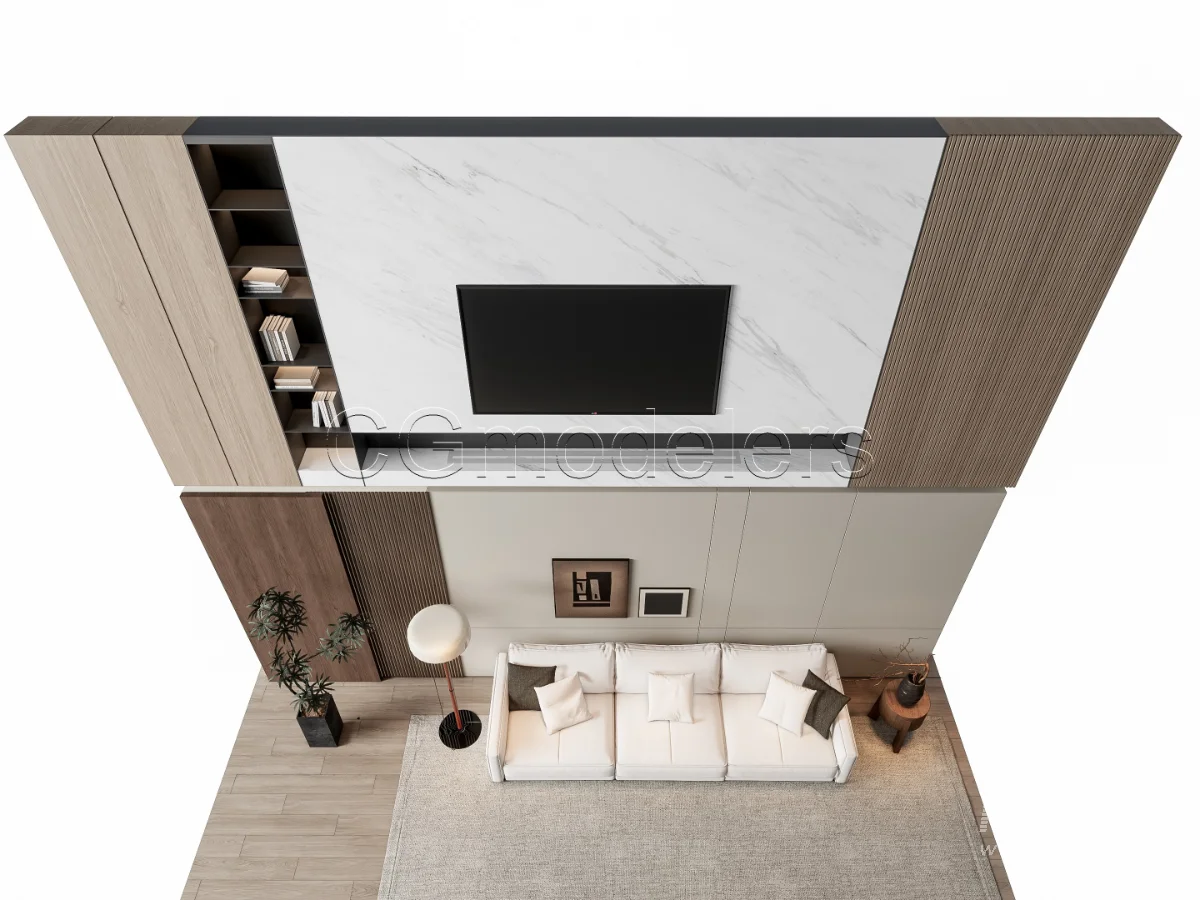MODERN LUXURY LIVING ROOM SET 8 - Image 8