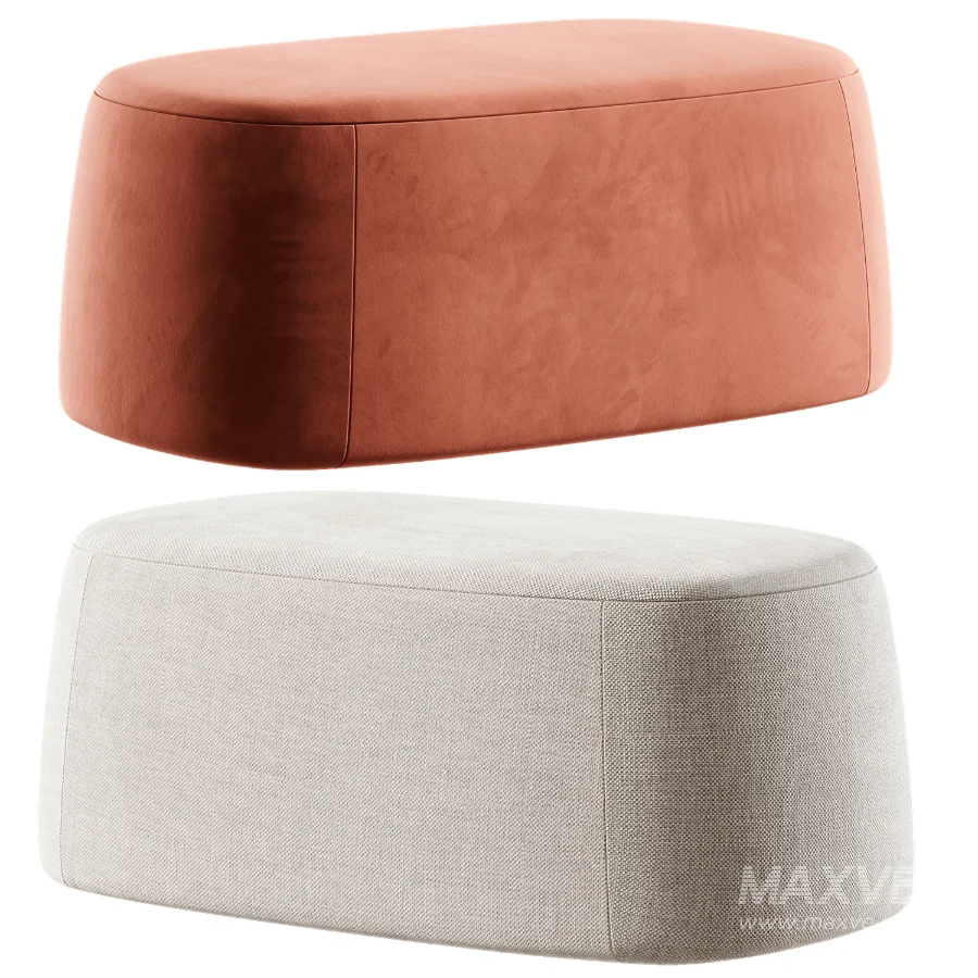 Curly 3 Ottoman by Divan - Image 5