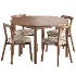 Ulka Chair Heidi Round Table - Thumbnail 4