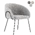 Xander Fabric Dining Chair - Thumbnail 3