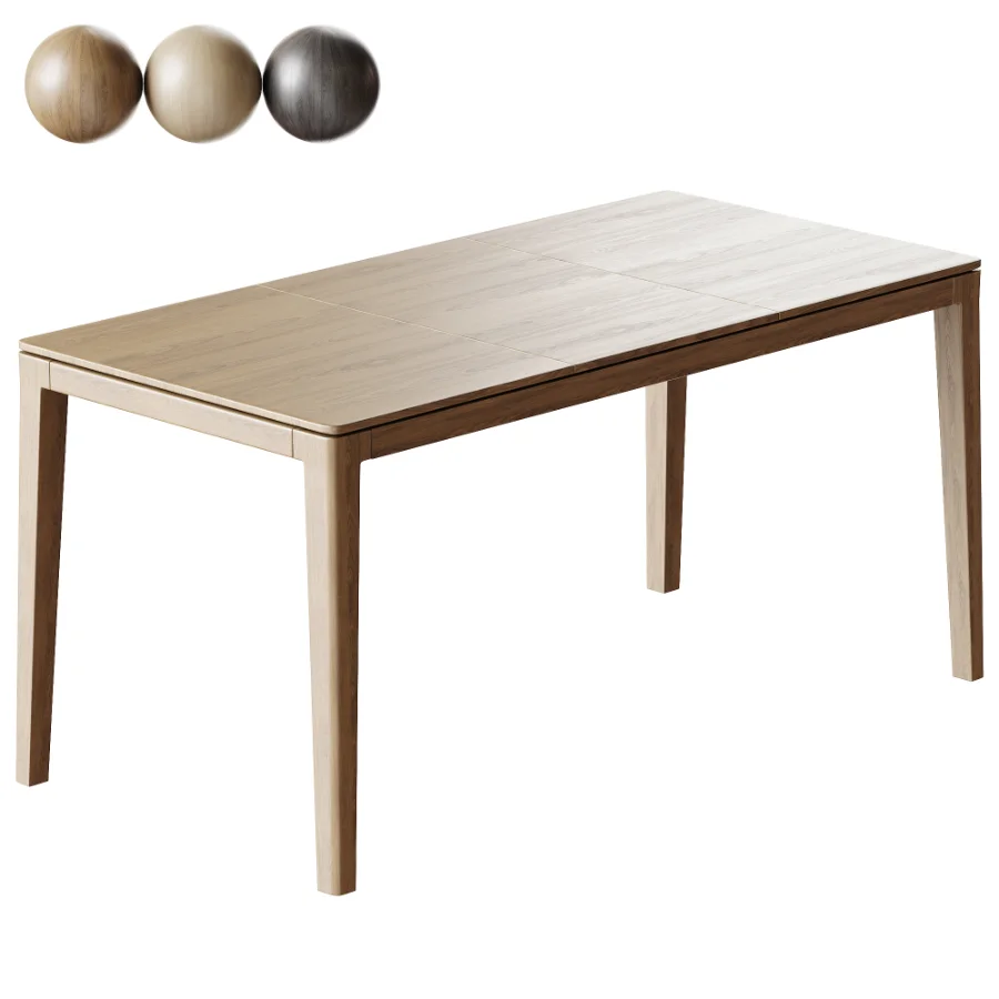 Extendable dining table Milfoord - Image 1