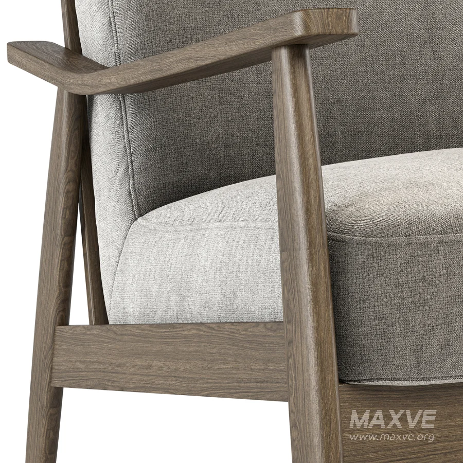 Mid century modern chair 05 - Image 3