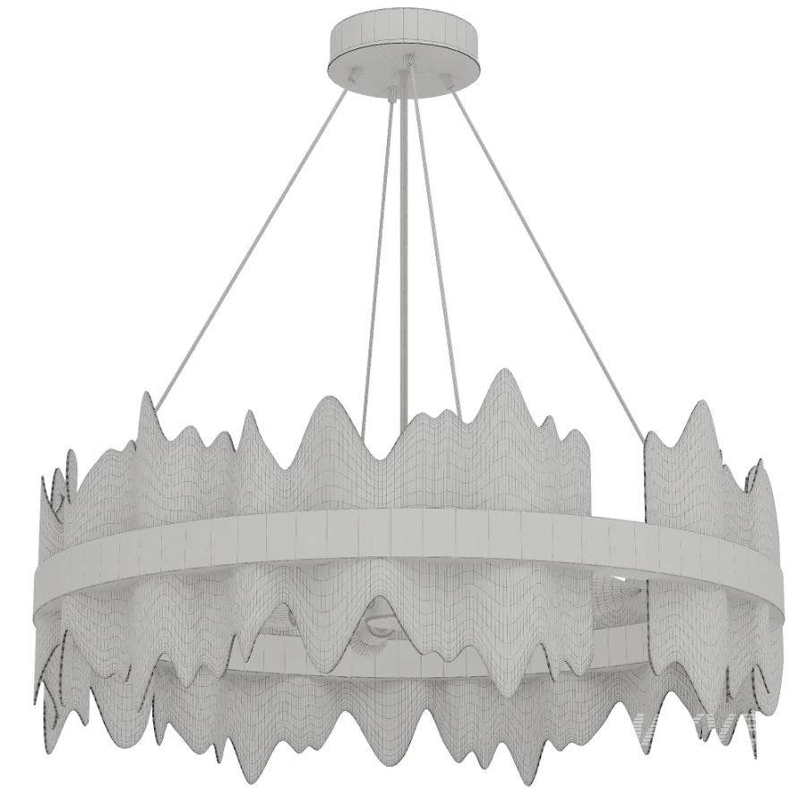 Verda Modern Circular Chandelier - Image 2