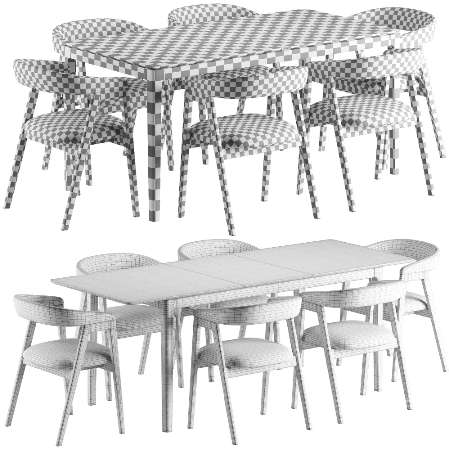 Trevor Chair Milford Table - Image 7