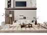 MODERN LUXURY LIVING ROOM SET 6 - Thumbnail 4