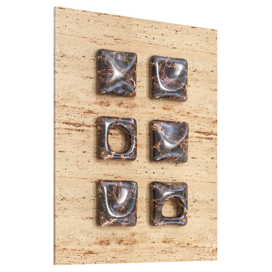 Sculptural Wall Panels - Image 2