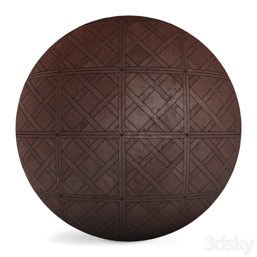 FB22 PBR Parquet floor and wooden mosaic 4K - Image 6