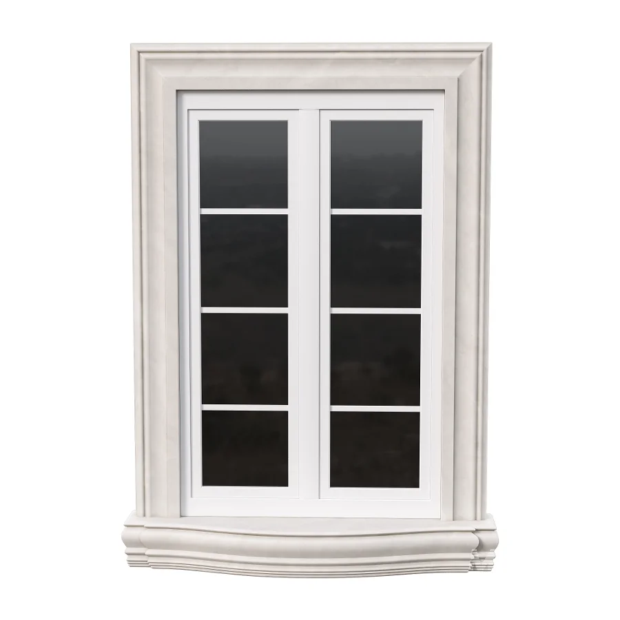 Architectural Classic Window 3D Model 17 - Image 2