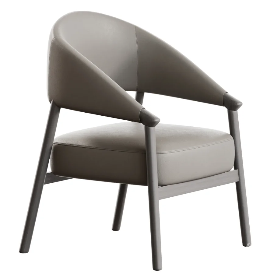 Japandi Accent Chair - Image 3