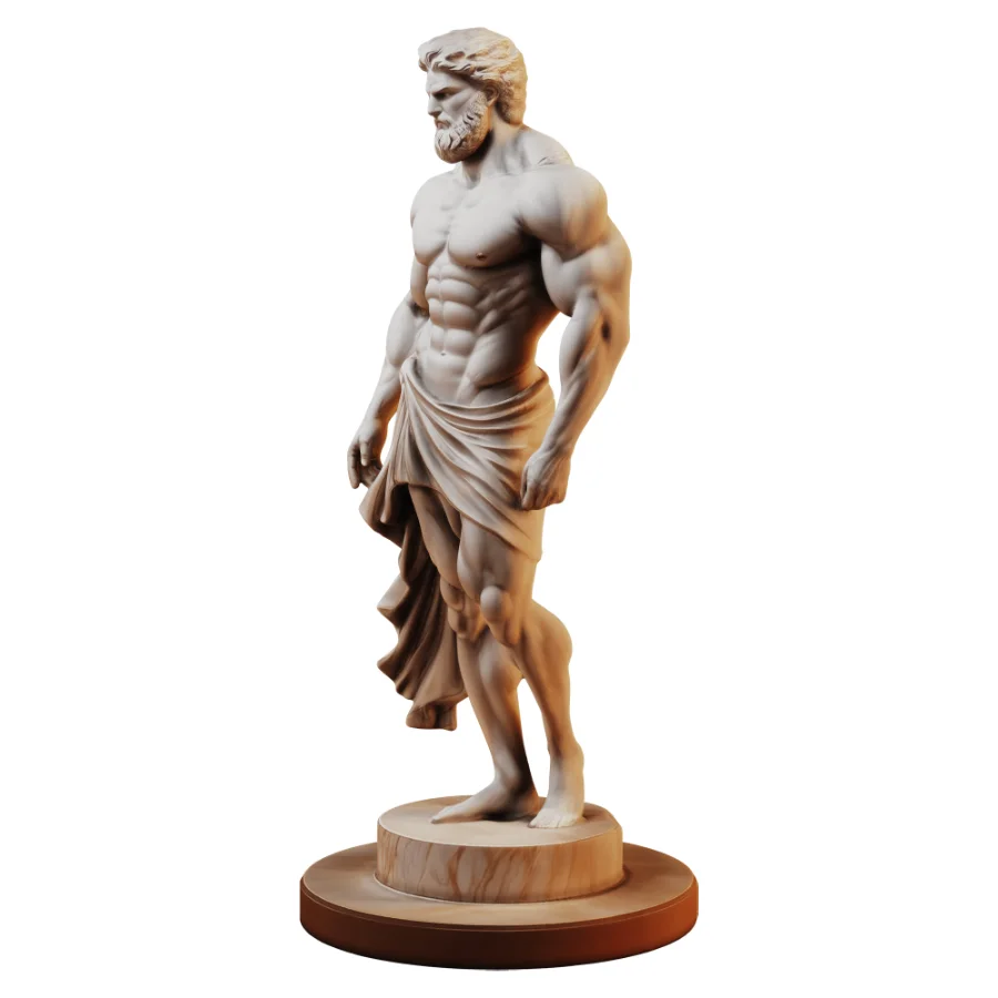 Zeus Classical Statue - Image 3