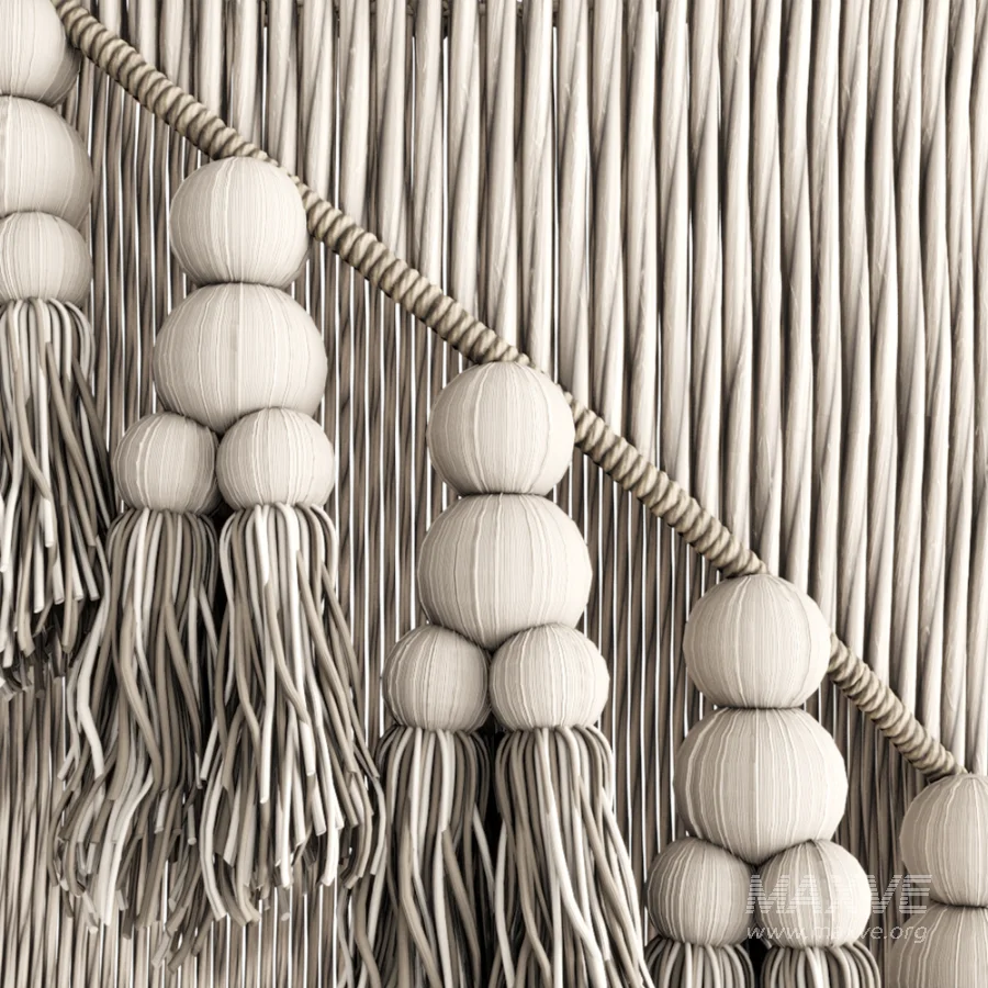 Macrame Pendant Lamp - Image 3