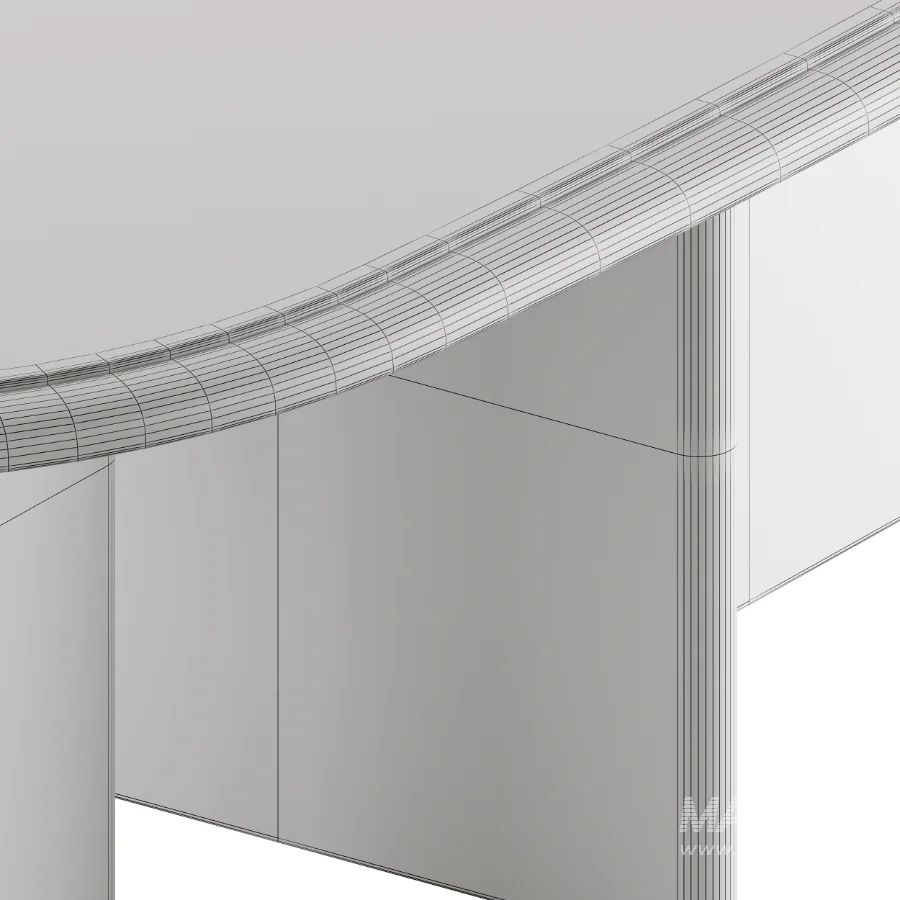 SUISEKI Oval Table by Riva1920 - Image 10