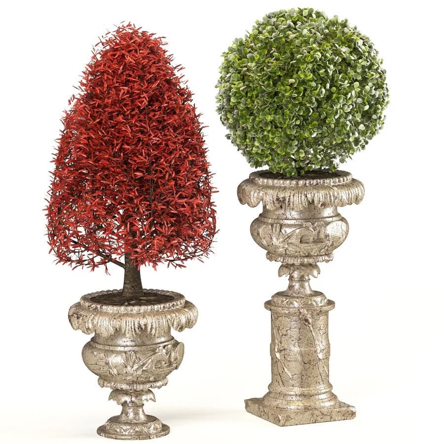 Outdoor Plant 06 – Neoclassical Style - Image 2