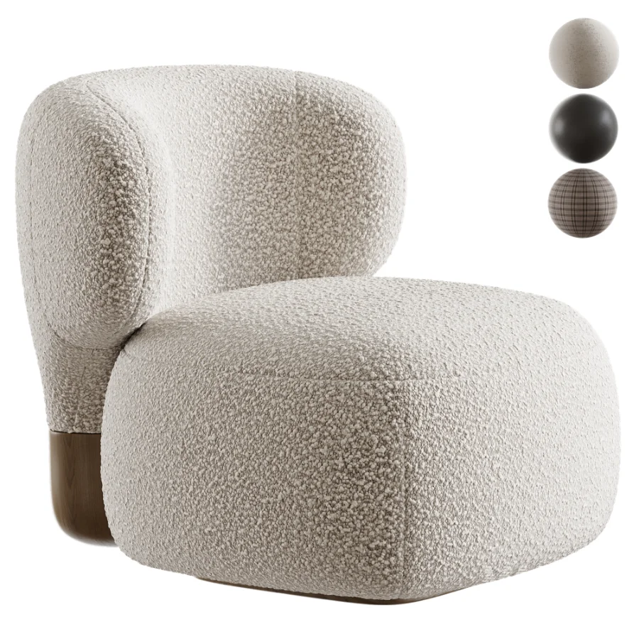 Asawa Designer Lounge Chair - Image 1