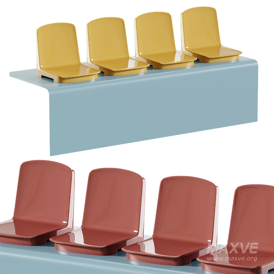 Plastic stadium seats and grandstand chairs - Image 4