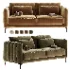 Rae Genuine Upholstered Sofa - Thumbnail 1