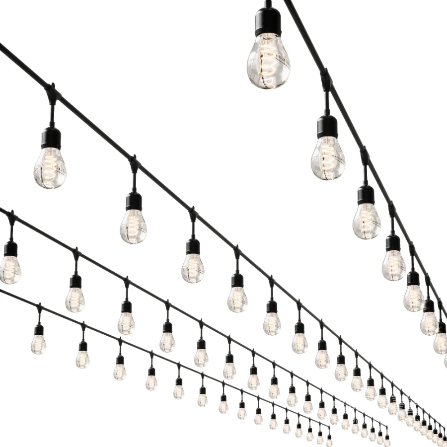 Editable Garland Outdoor String Lights 16 - Image 2