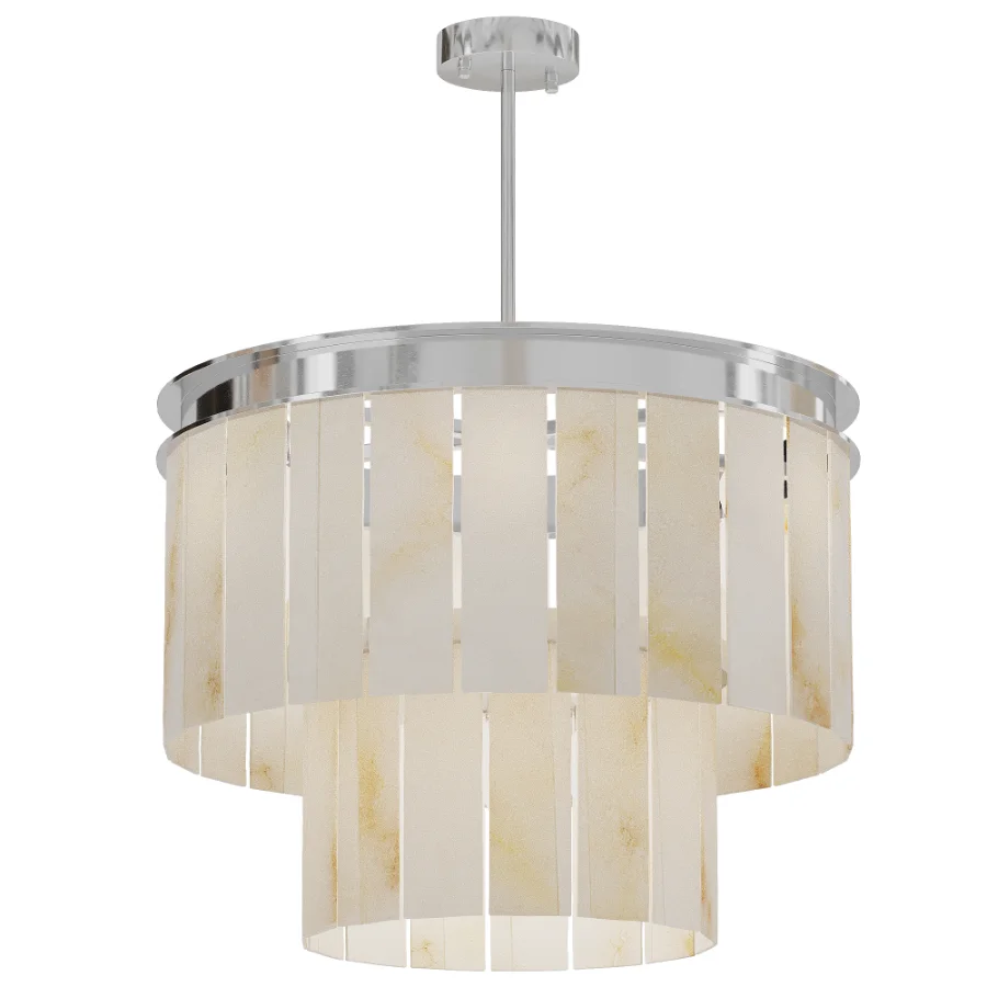 Afralia Marble Ceiling Chandelier Set3 - Image 6