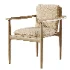 Giorgetti Kumiki Small Armchair Dining Chair - Thumbnail 6