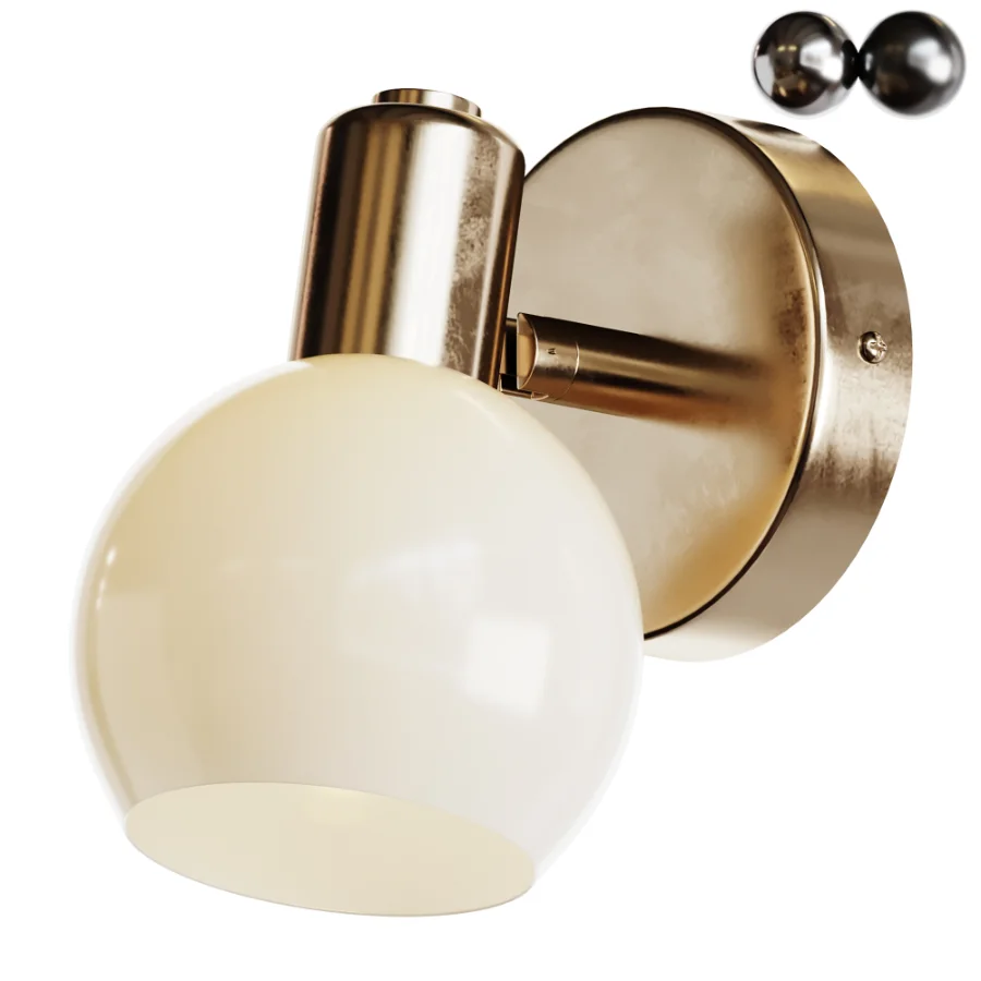 Rotating LED Bathroom Wall Light - Image 1