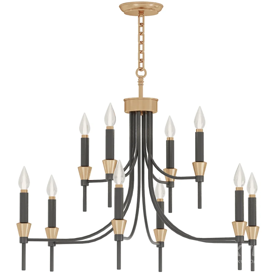 Naydene Dimmable Classic Chandelier - Image 1