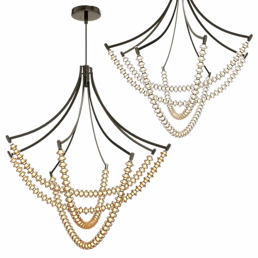 Pearl 49 25 LED Chandelier - Image 3