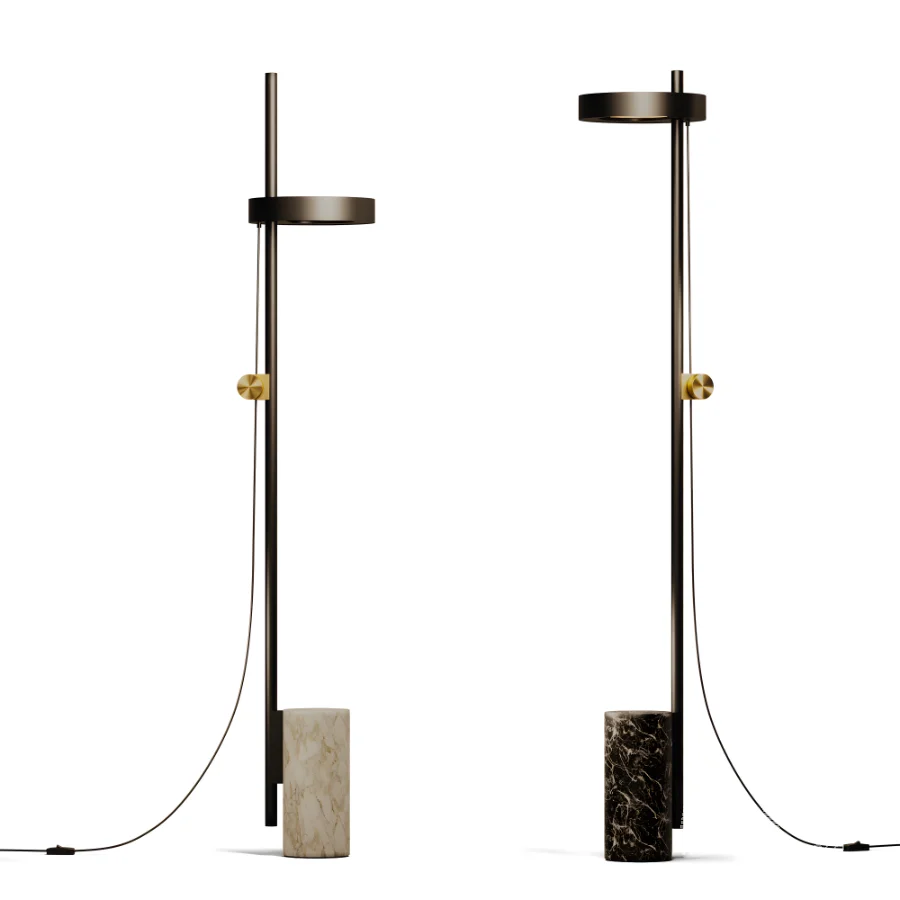 Rdgasp Cylinder Base Standing Floor Lamp - Image 2
