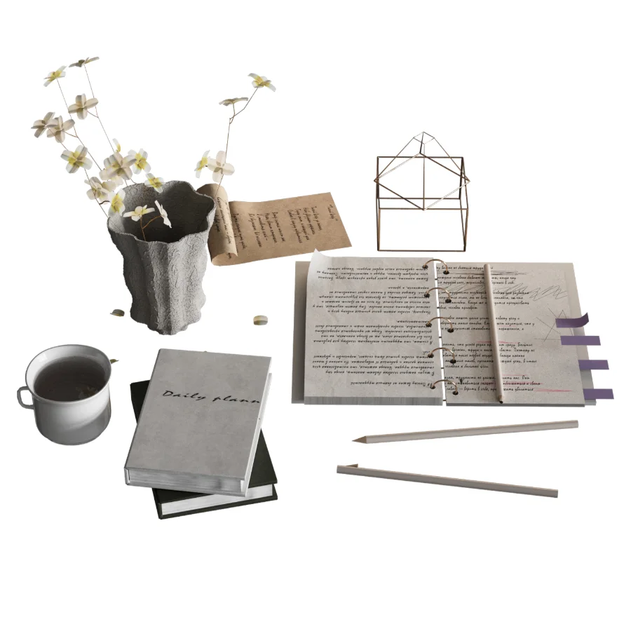 Desk Decor Set | Workspace Accessories - Image 1