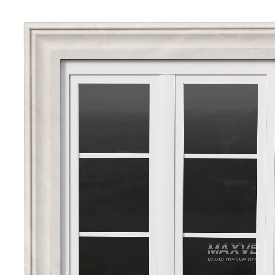 Architectural Classic Window 3D Model 17 - Image 5