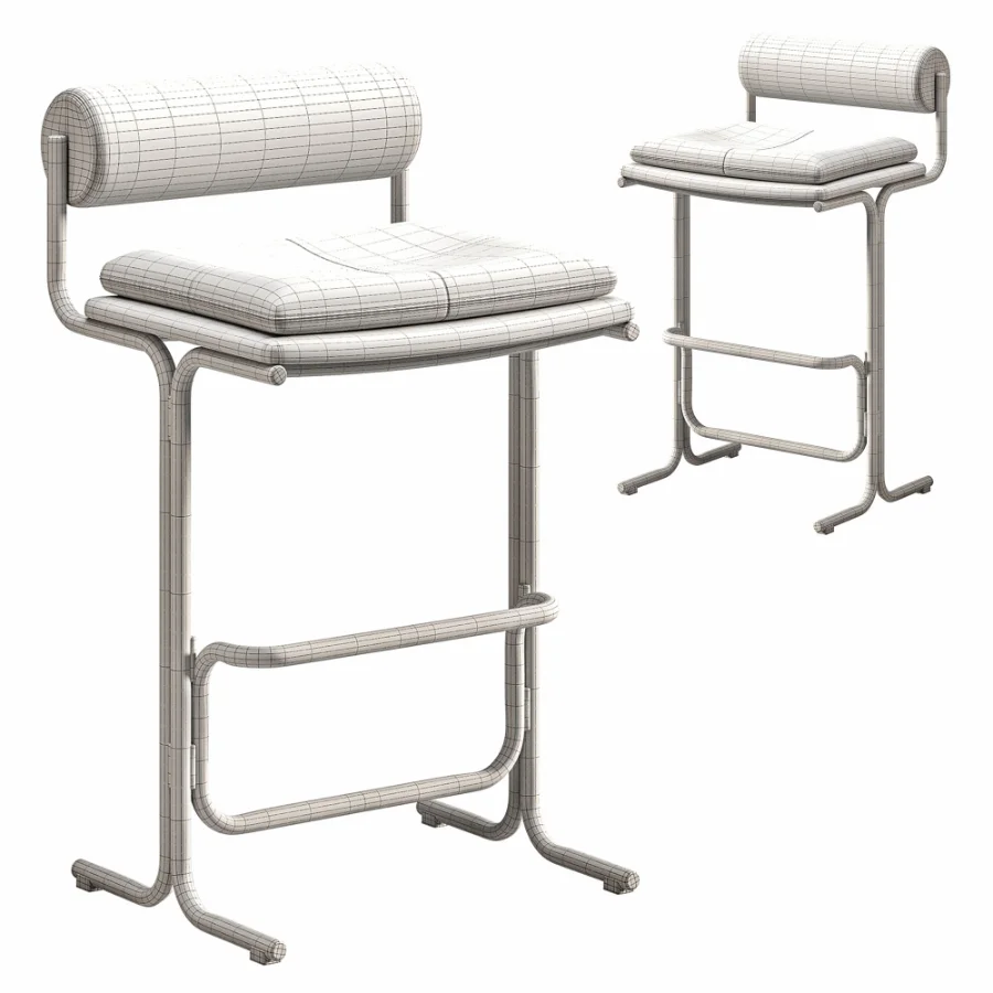 Bolster Bar Stool - Image 3