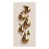 Modern Circular Wall Sculpture with Water Droplet Design DZJ-693 - Thumbnail 4