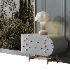 Modern neoclassical style bedroom headboard set 004 - Thumbnail 3