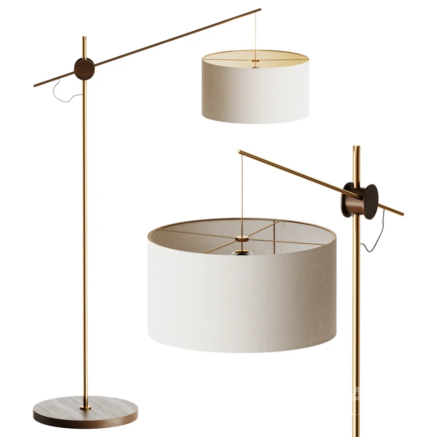 Rotula Minimalist Style Floor Lamp - Image 1