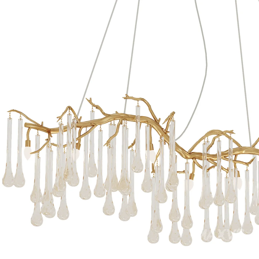 Aqua Makrama Chandeliers - Image 2
