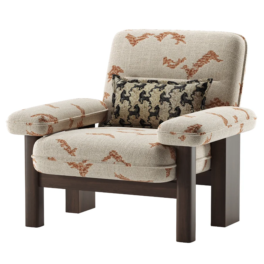 Boucle Accent Chair - Image 4